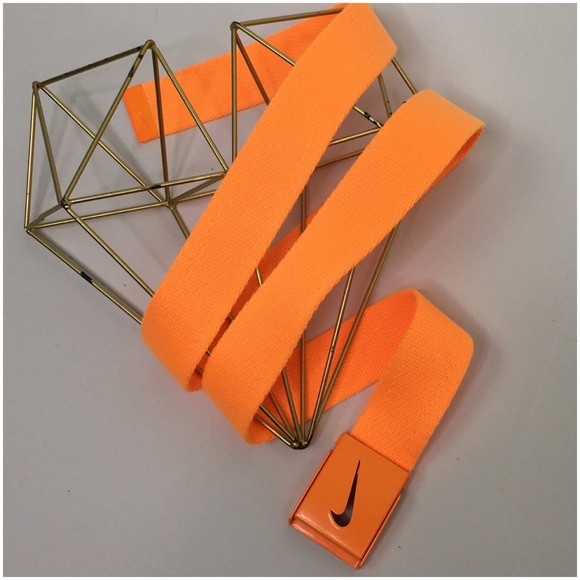 nike belt orange